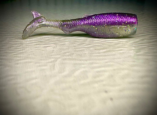 1.7 inch Kickin Shad Swim Bait Purple Mist