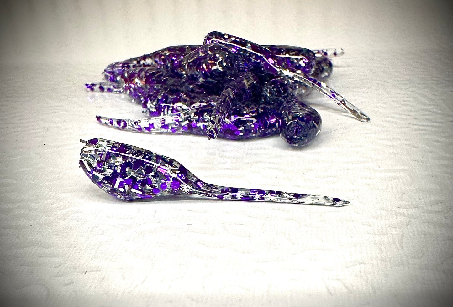 Purple Ice 1 1/2 inch Tickle Fry