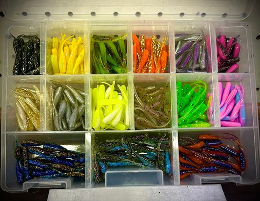 Crappie Lures and Jigs Kit，Soft Plastic Fishing Lures for Crappie